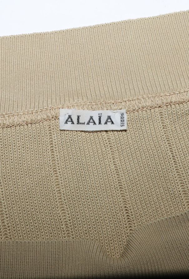 Alaïa 1987 Ribbed Jersey Ensemble - 9