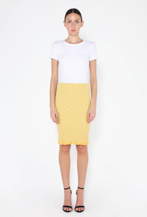 Prada Ruched Printed Skirt, 2024 - 2