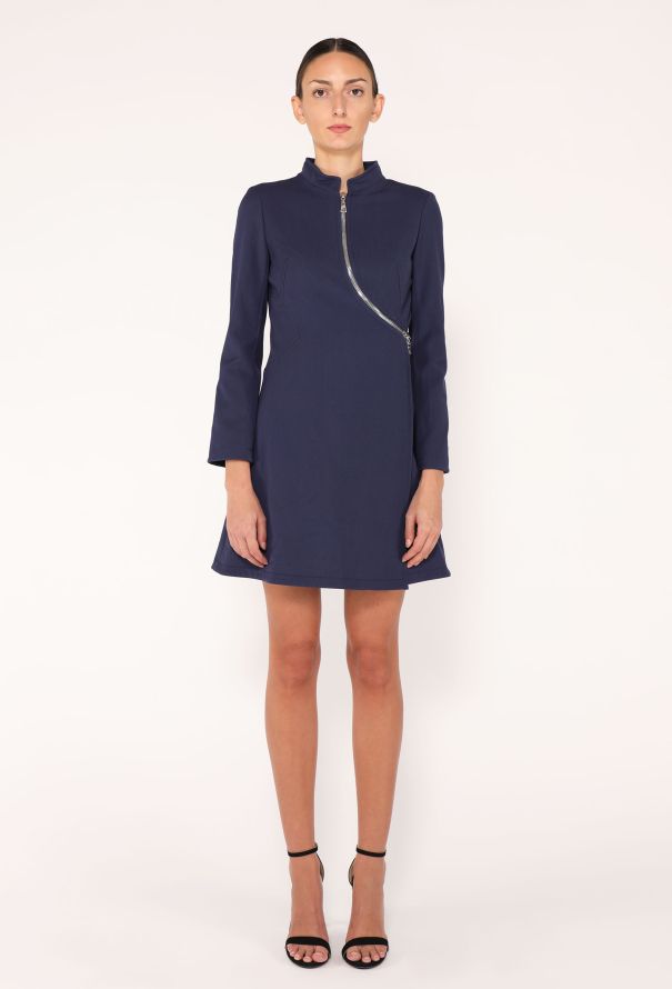 Louis Vuitton 2015 Asymmetrical Zip Mod Dress - 3