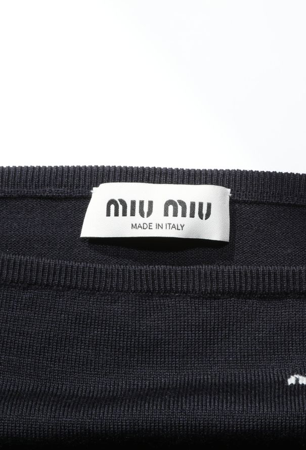 Miu Miu S/S 2025 Boatneck Pullover - 6