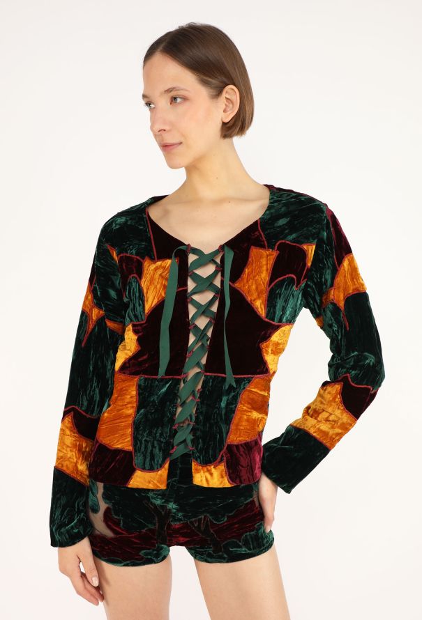 Norma Kamali 3-Piece Velvet Ensemble, 1970s - 5