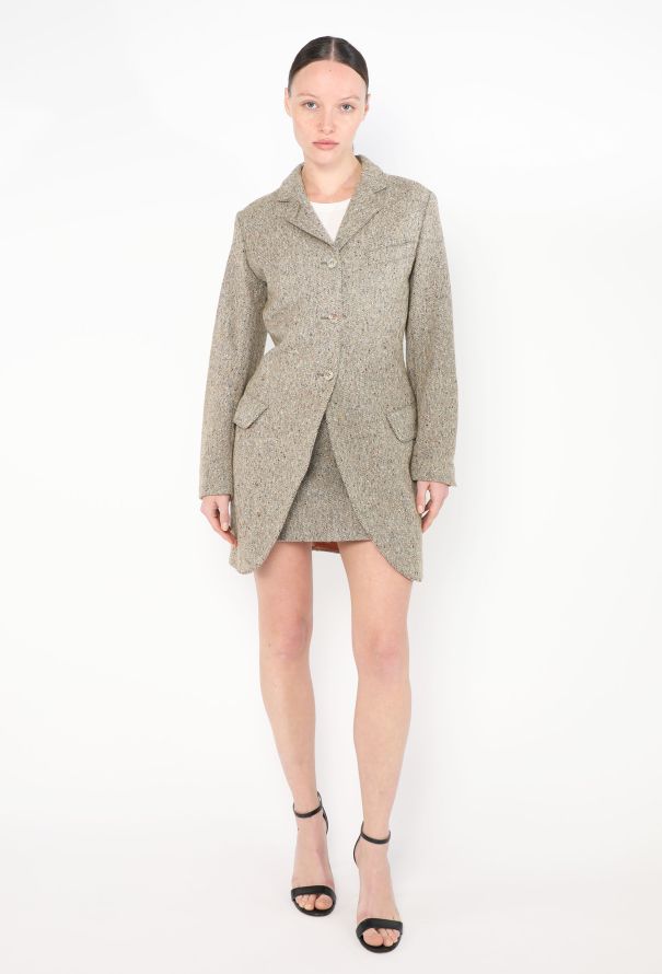 Alaïa 1986 Harris Tweed Riding Blazer - 2