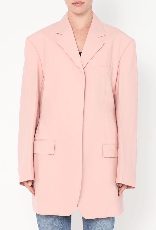 Céline S/S 2018 Oversized Crêpe Blazer - 1