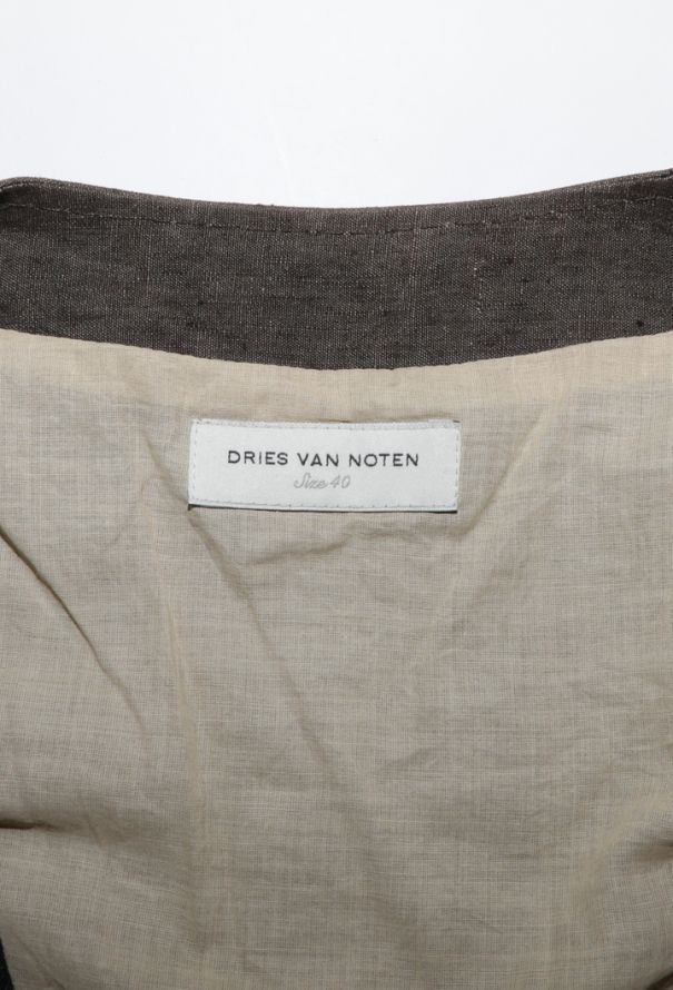 Dries Van Noten Embroidered Linen Jacket, S/S 2006 - 6