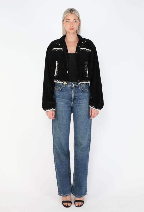 Chanel Corduroy Bomber Jacket, F/W 2025 - 6