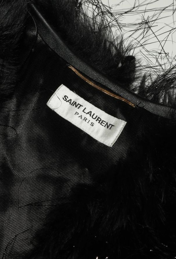Saint Laurent F/W 2015 Iridescent Fur Vest - 6 Saint Laurent F/W 2015 Iridescent Fur Vest - 6