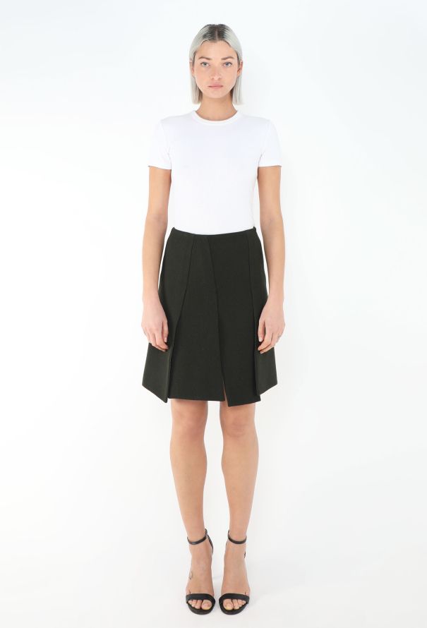 Prada F/W 1998 Paneled Twill Skirt - 1