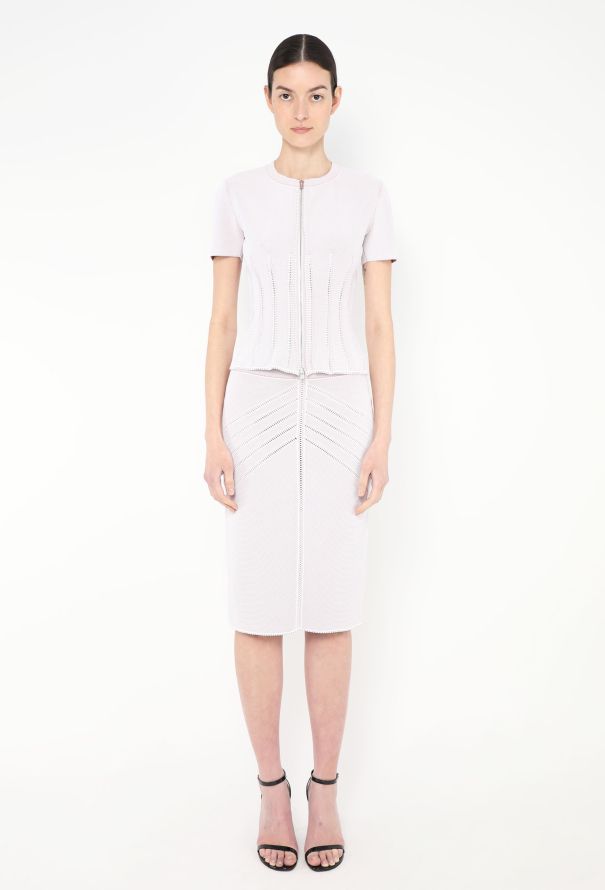 Alaïa 2012 Bodycon Piqué Ensemble - 4