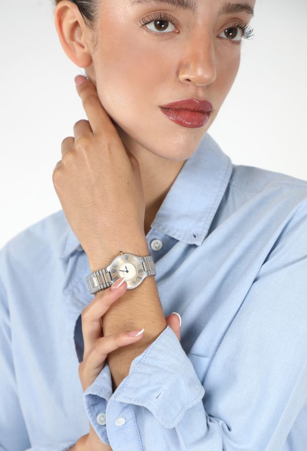 Cartier Vintage Steel Must 21 Watch - 5