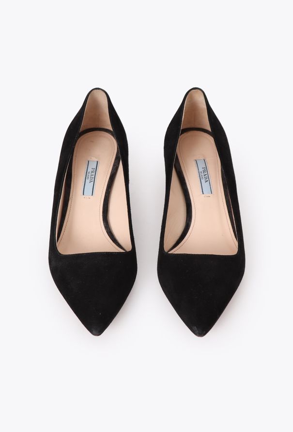 Prada 2019 Suede Kitten Heels - 2