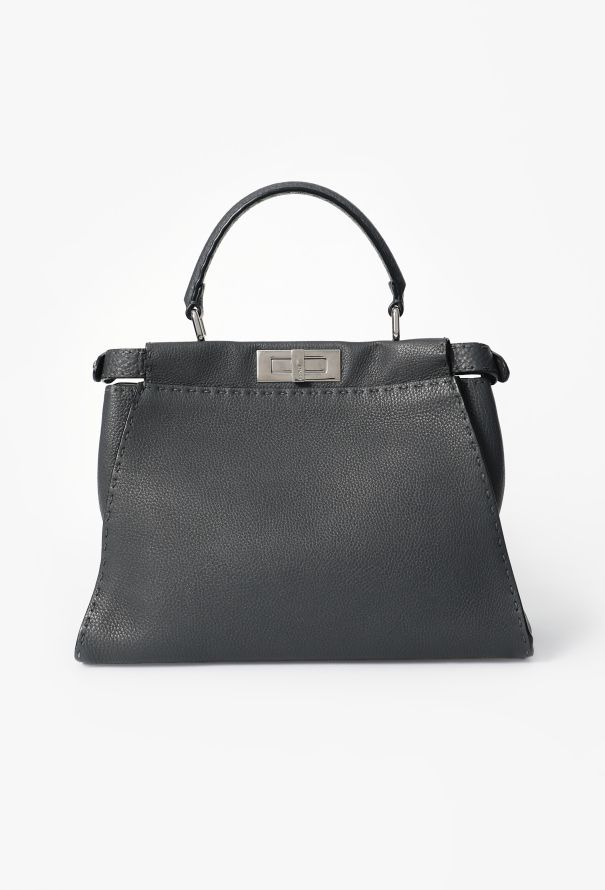 Fendi Cuoio Romano Selleria Peekaboo Bag - 5
