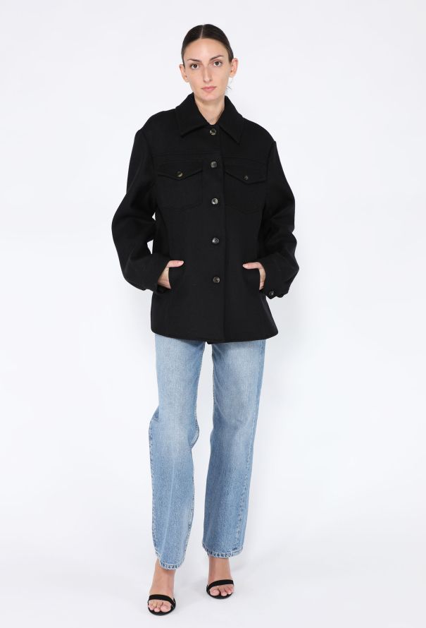Dries Van Noten 2021 Wool Flap-Pocket Jacket - 2