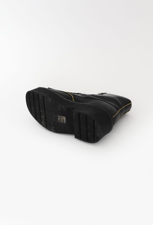 Céline F/W 2014 Leather Platform Boots - 6 Céline F/W 2014 Leather Platform Boots - 6