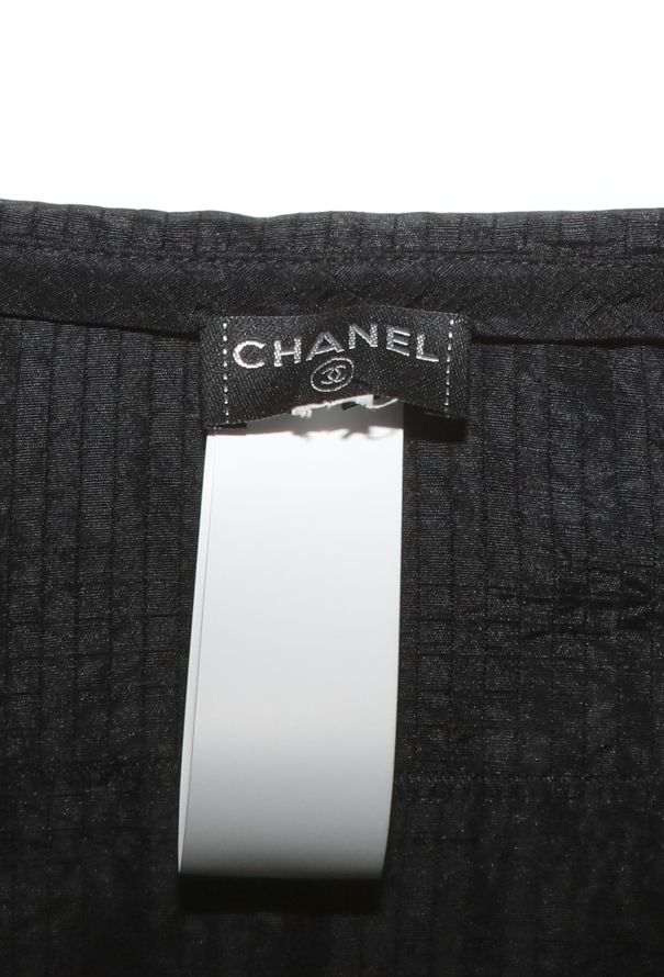 Chanel Early 2000s Belted  'CC' Blouse - 5