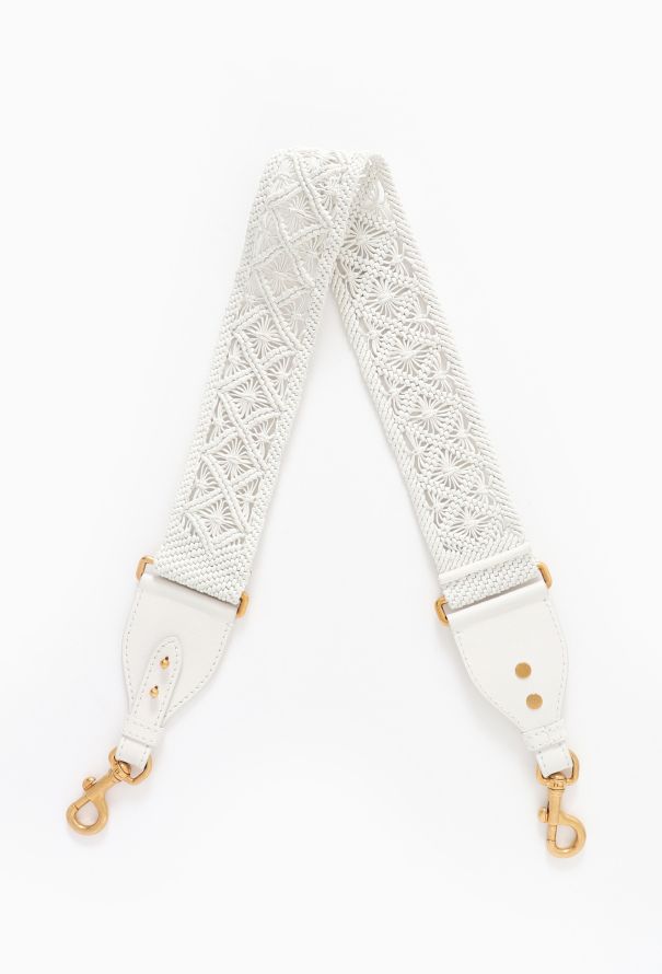 Dior Resort 2020 Woven Leather Bag Strap - 3 Dior Resort 2020 Woven Leather Bag Strap - 3