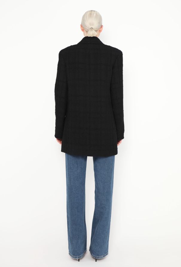 Chanel Classic Bouclé Tweed 'CC' Jacket - 4 Chanel Classic Bouclé Tweed 'CC' Jacket - 4