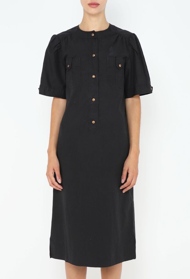 Céline Vintage Poplin Triomphe Dress - 2