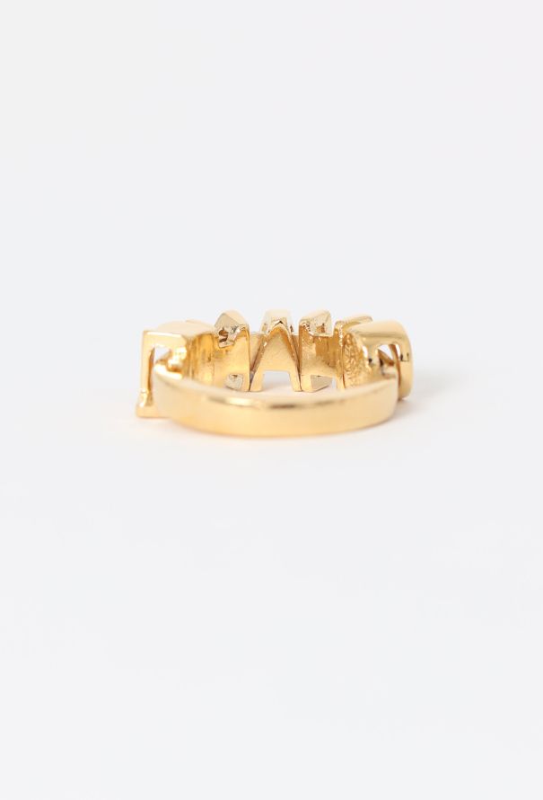 Chanel 2001 Logo Charm Ring - 3 Chanel 2001 Logo Charm Ring - 3