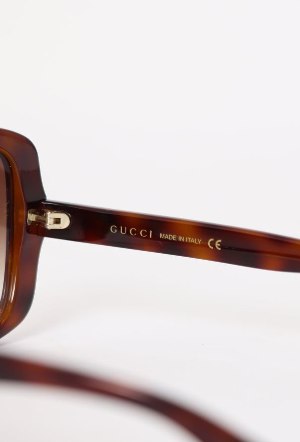 Gucci 2021 Tortoiseshell Butterfly Sunglasses - 7