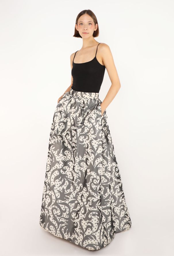 Saint Laurent Haute Couture Taffeta Ballgown Skirt, 1984 - 3