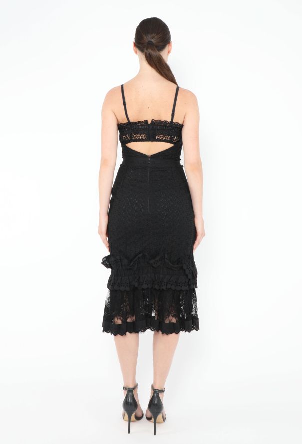 Dolce & Gabbana '90s Eyelet Lace Bustier Dress - 4 Dolce & Gabbana '90s Eyelet Lace Bustier Dress - 4