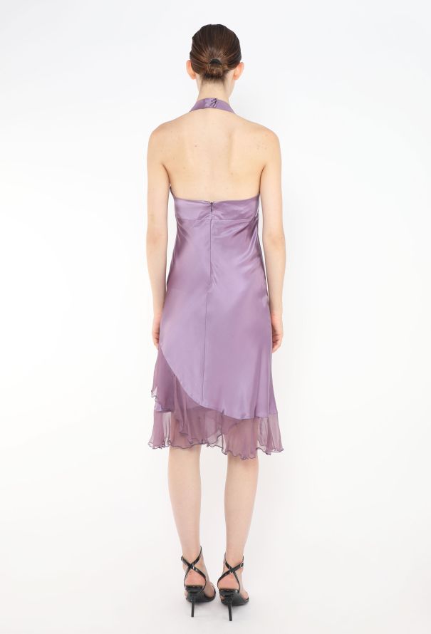 Chloé Late '90s Stella Georgette Hem Dress - 4