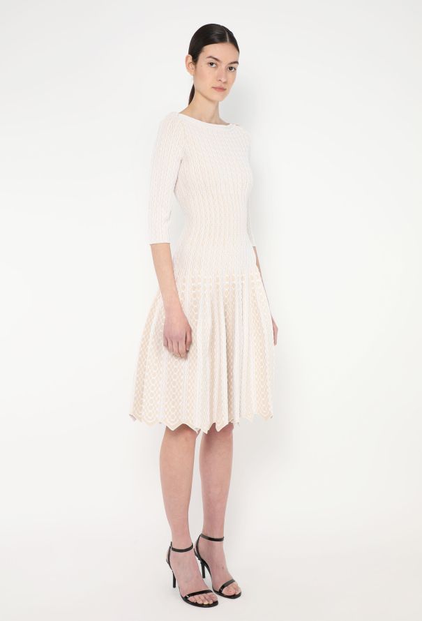 Alaïa S/S 2012 Embroidered Skater Dress - 5