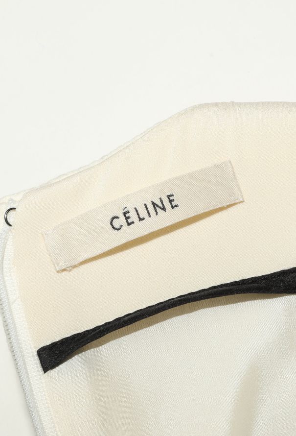 Céline S/S 2012 Jacquard Peplum Top - 7