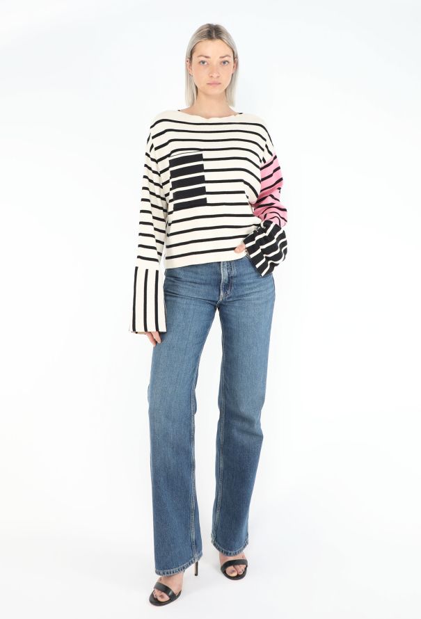 Céline 2015 Patchwork Marinière Top - 3