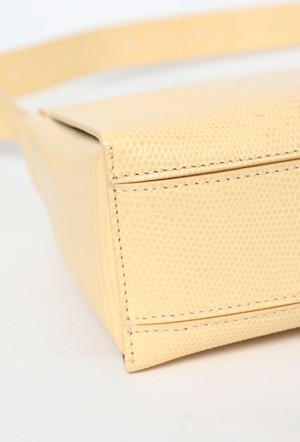 Jil Sander S/S 2025 Lizard-Embossed Crossbody Bag - 7