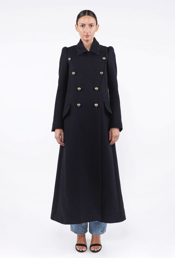 Chloé Military Maxi Wool Coat, F/W 2015 - 1