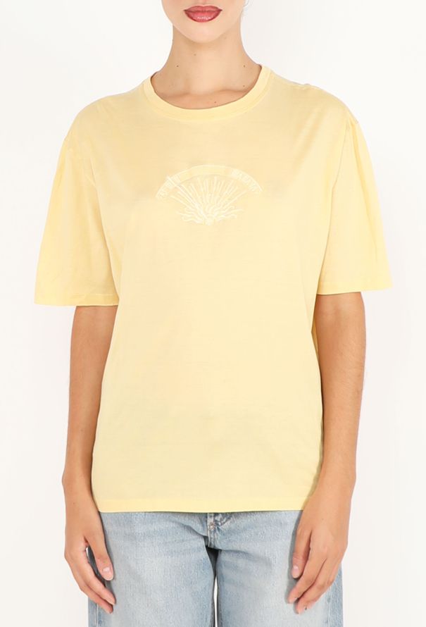 Hermès Vintage Embroidered Cotton T-Shirt - 1