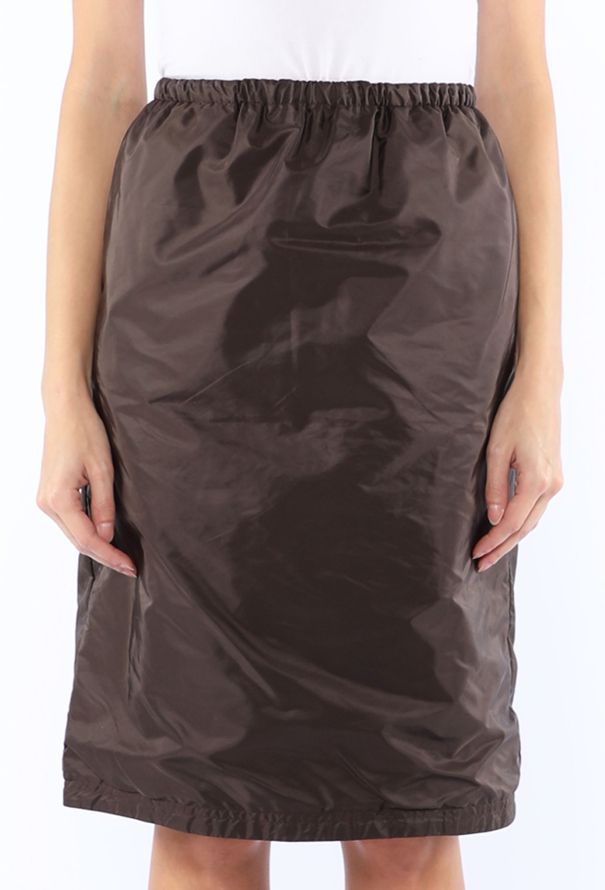 Prada Re-Nylon Gathered Skirt, 2025 - 3