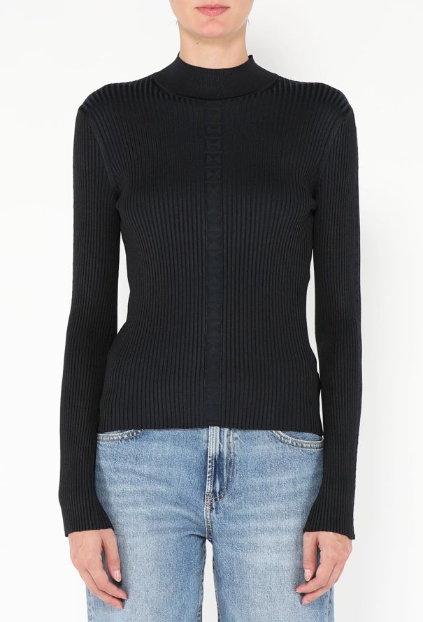 Hermès 2025 Silk Ribbed Médor Sweater - 1