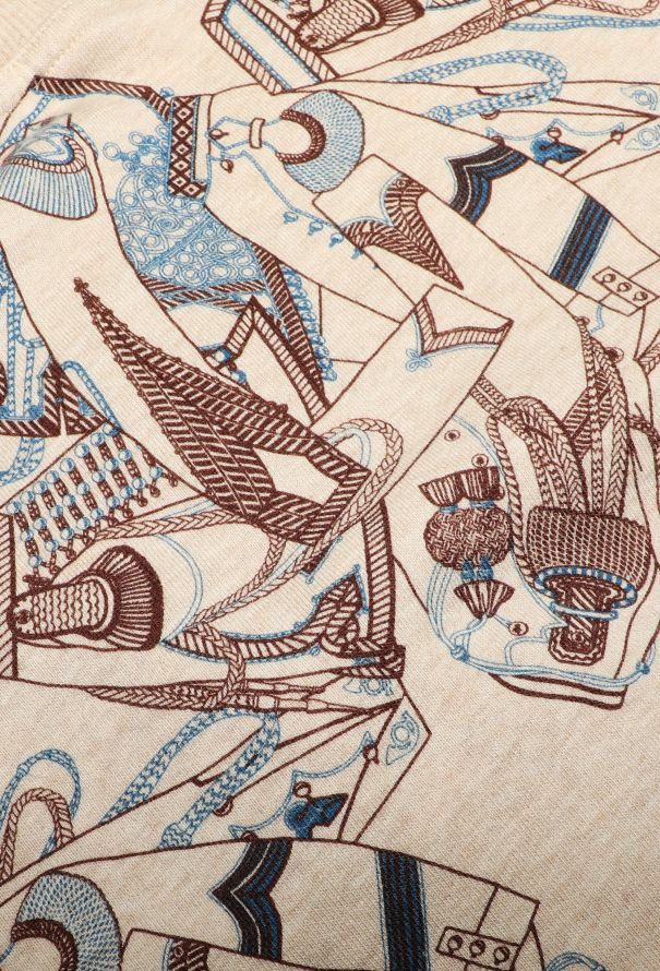 Hermès 2021 'Zouaves et Dragons Finesse' Skirt - 6 Hermès 2021 'Zouaves et Dragons Finesse' Skirt - 6