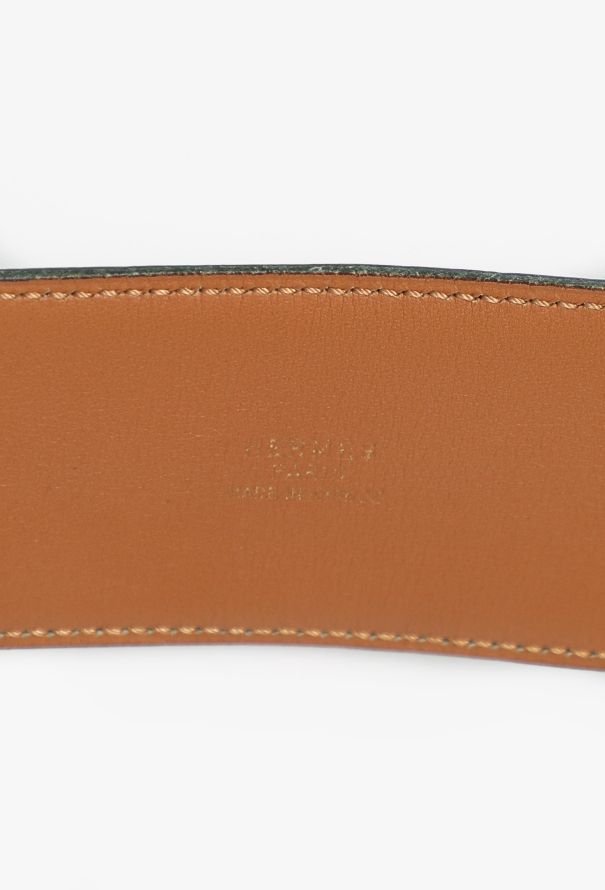 Hermès Epsom 'Collier de Chien' Leather Belt, 1990 - 7