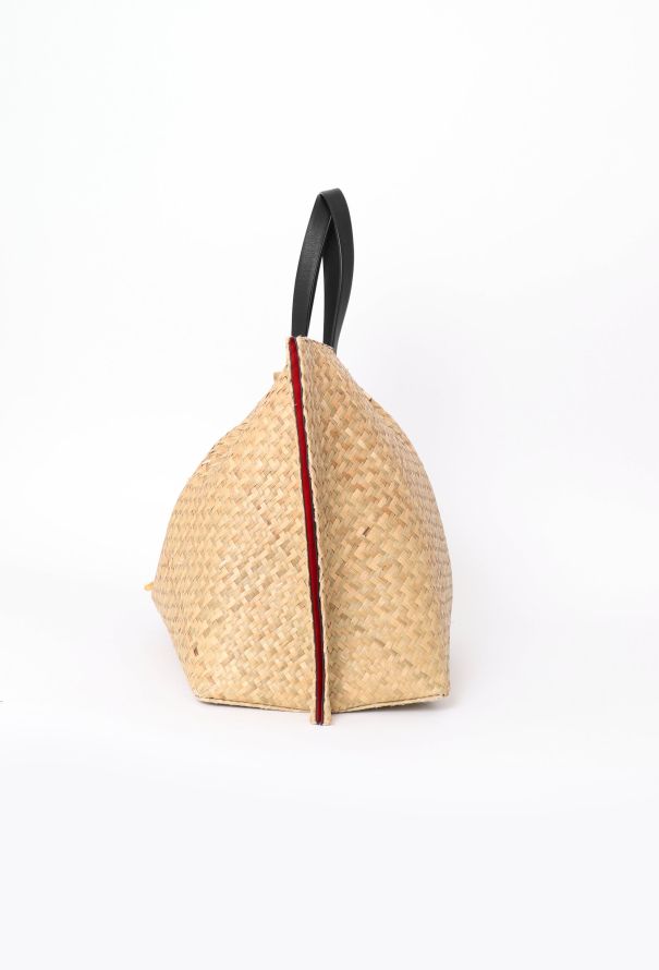 Valentino Raffia Vlogo Escape Tote Bag - 4 Valentino Raffia Vlogo Escape Tote Bag - 4