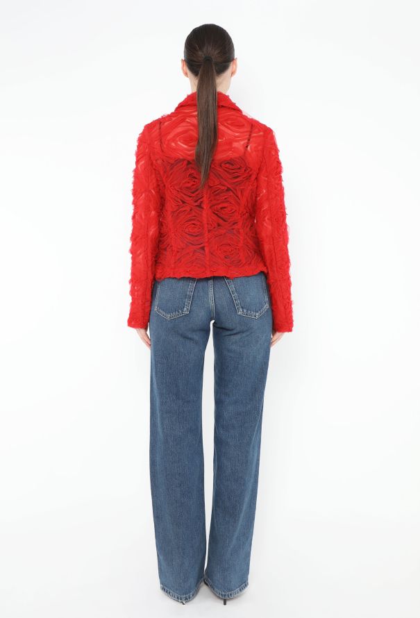 Comme des Garçons 2020 Embroidered Tulle Jacket - 6