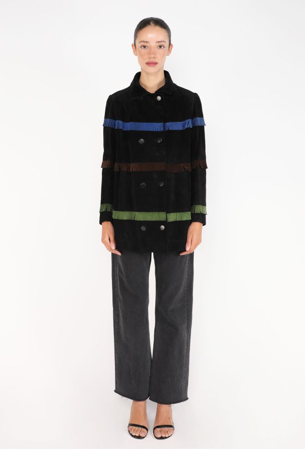 Givenchy Fringe Suede Jacket, Late 1960s - 2