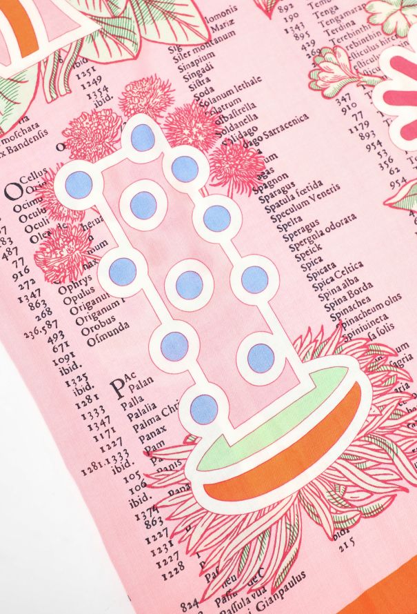 Hermès 'Botanica Grafica' 140cm Cashmere Grand Carré - 5