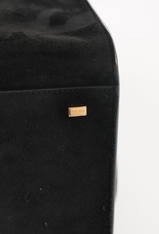 The Row Black Suede Margaux 17 - 10