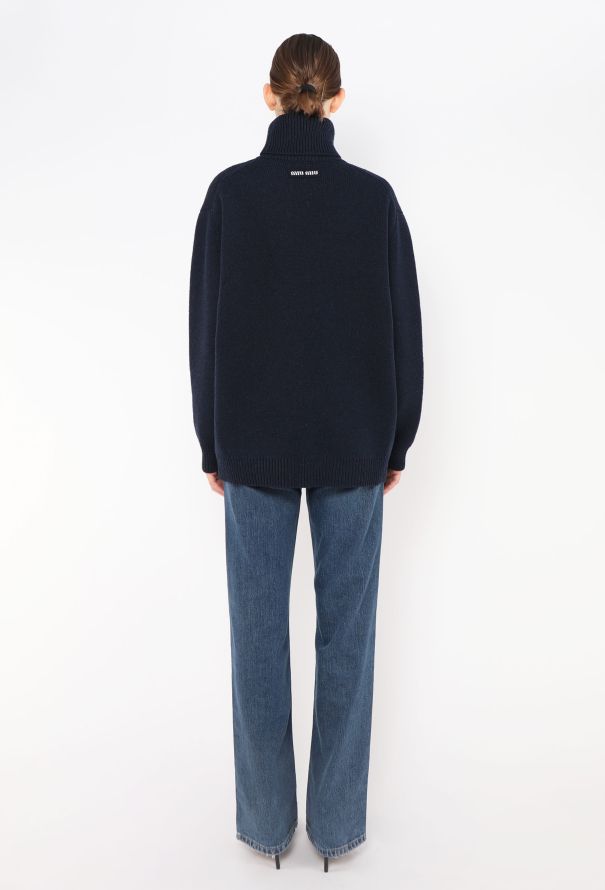 Miu Miu F/W 2024 Cashmere Turtleneck Sweater - 3 Miu Miu F/W 2024 Cashmere Turtleneck Sweater - 3