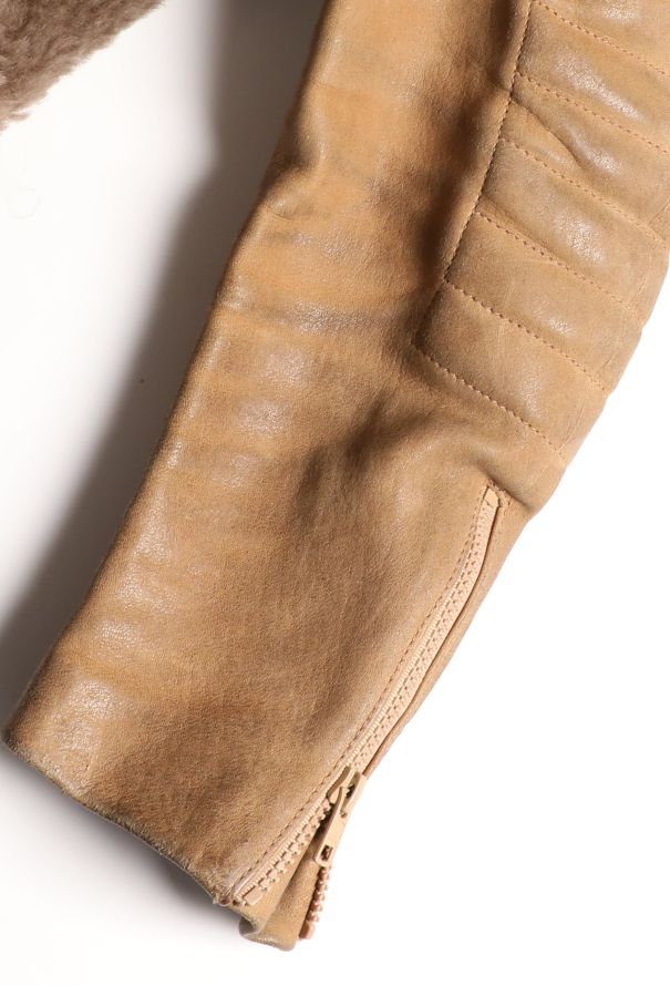 Céline 2010 Shearling Biker Jacket - 7 Céline 2010 Shearling Biker Jacket - 7