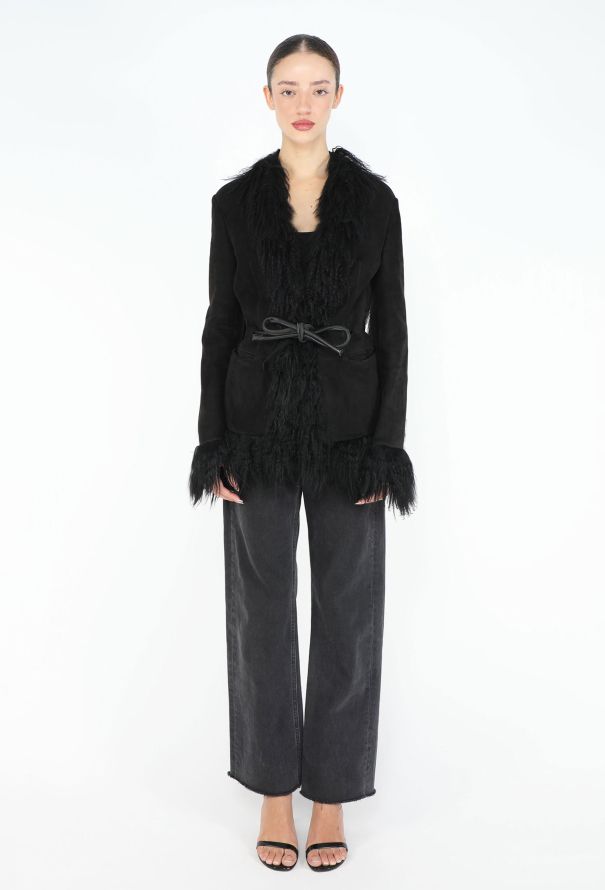 Gucci COLLECTOR F/W 1999 Mongolian Shearling Coat - 1