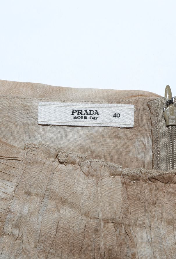 Prada 2006 Pleated Ombré Skirt - 5 Prada 2006 Pleated Ombré Skirt - 5