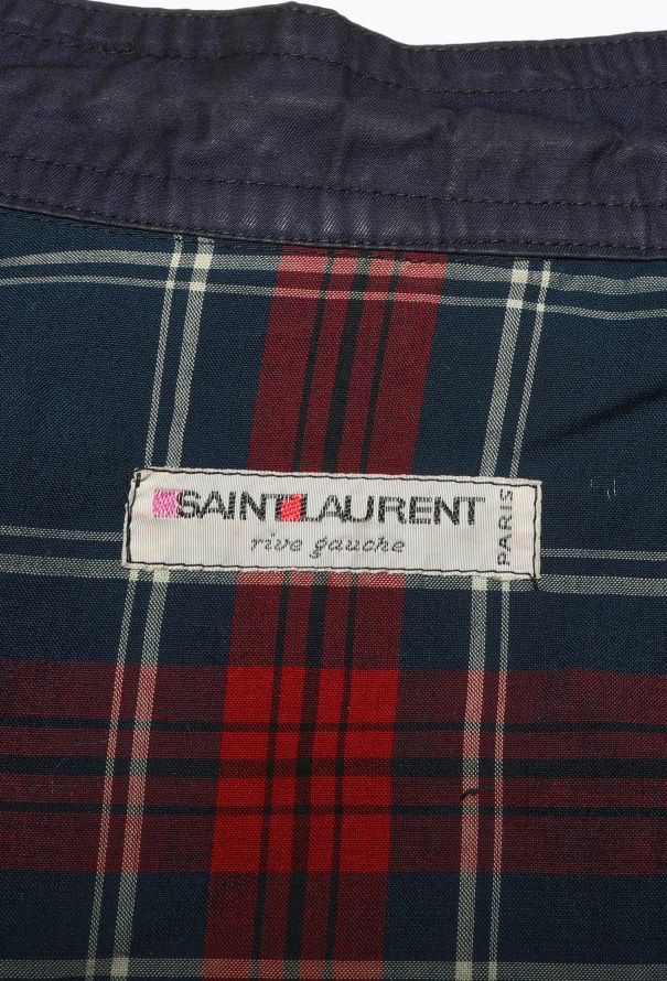 Saint Laurent '70s Flannel-lined Harrington Jacket - 6