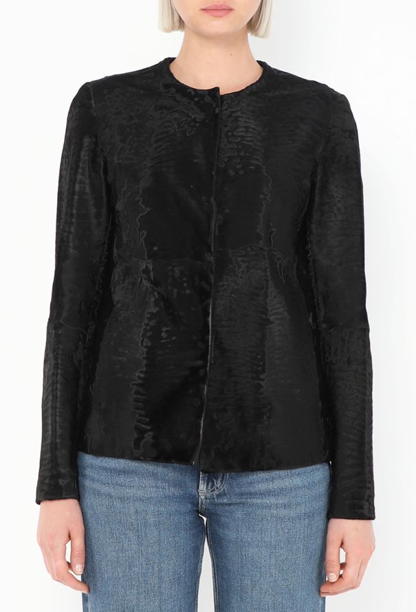 Prada F/W 1998 Broadtail Tailored Jacket - 1