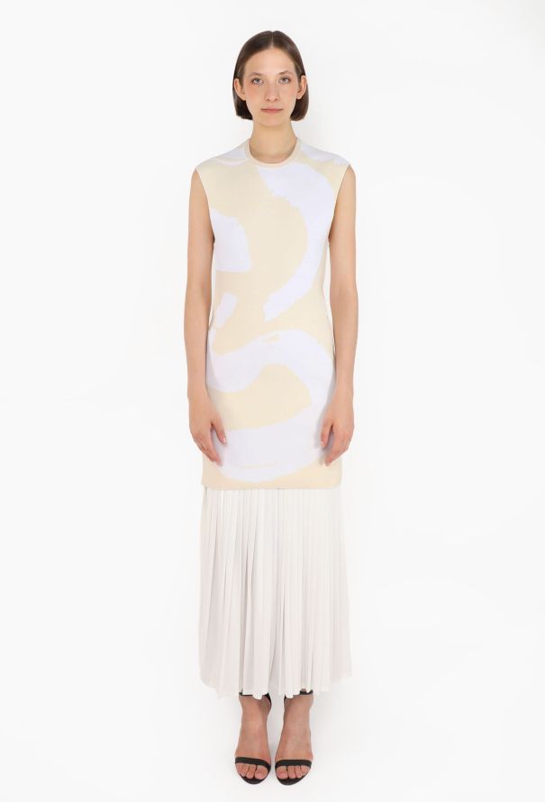 Céline Jersey Brushstroke Tunic, S/S 2014 - 3