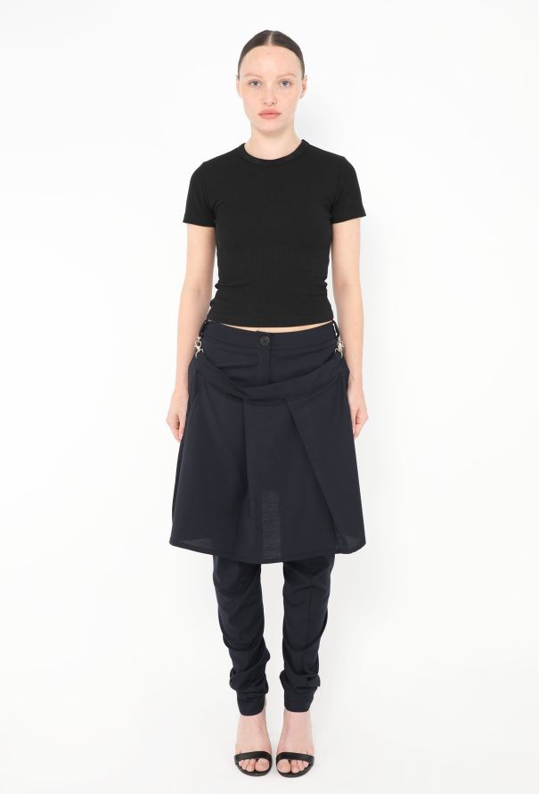 Vivienne Westwood Deconstructed Kilt Trousers - 3