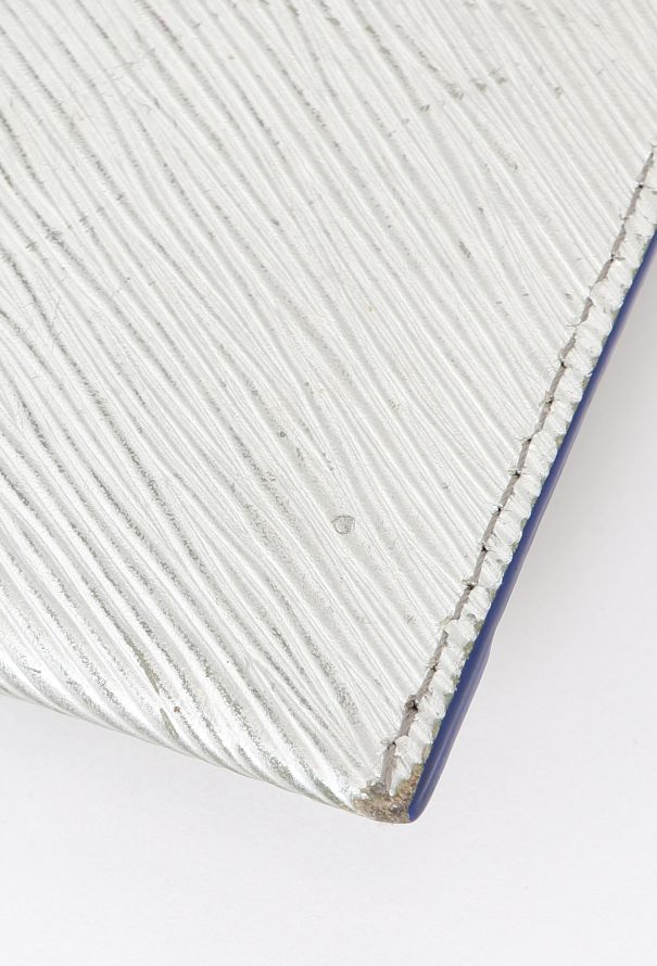 Louis Vuitton Silver Epi Envelope Pouch - 7 Louis Vuitton Silver Epi Envelope Pouch - 7